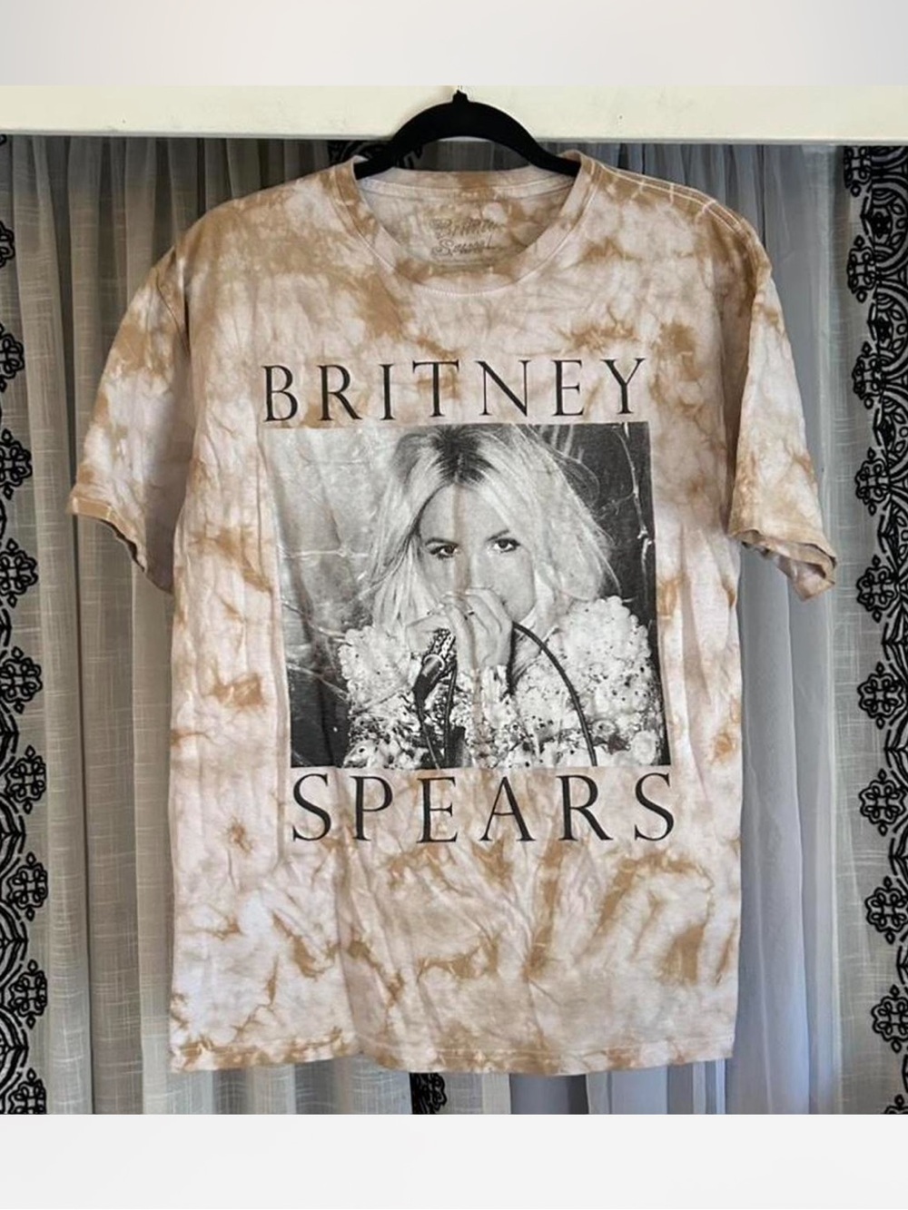 Britney Spears Tie-Dye Photo Tee